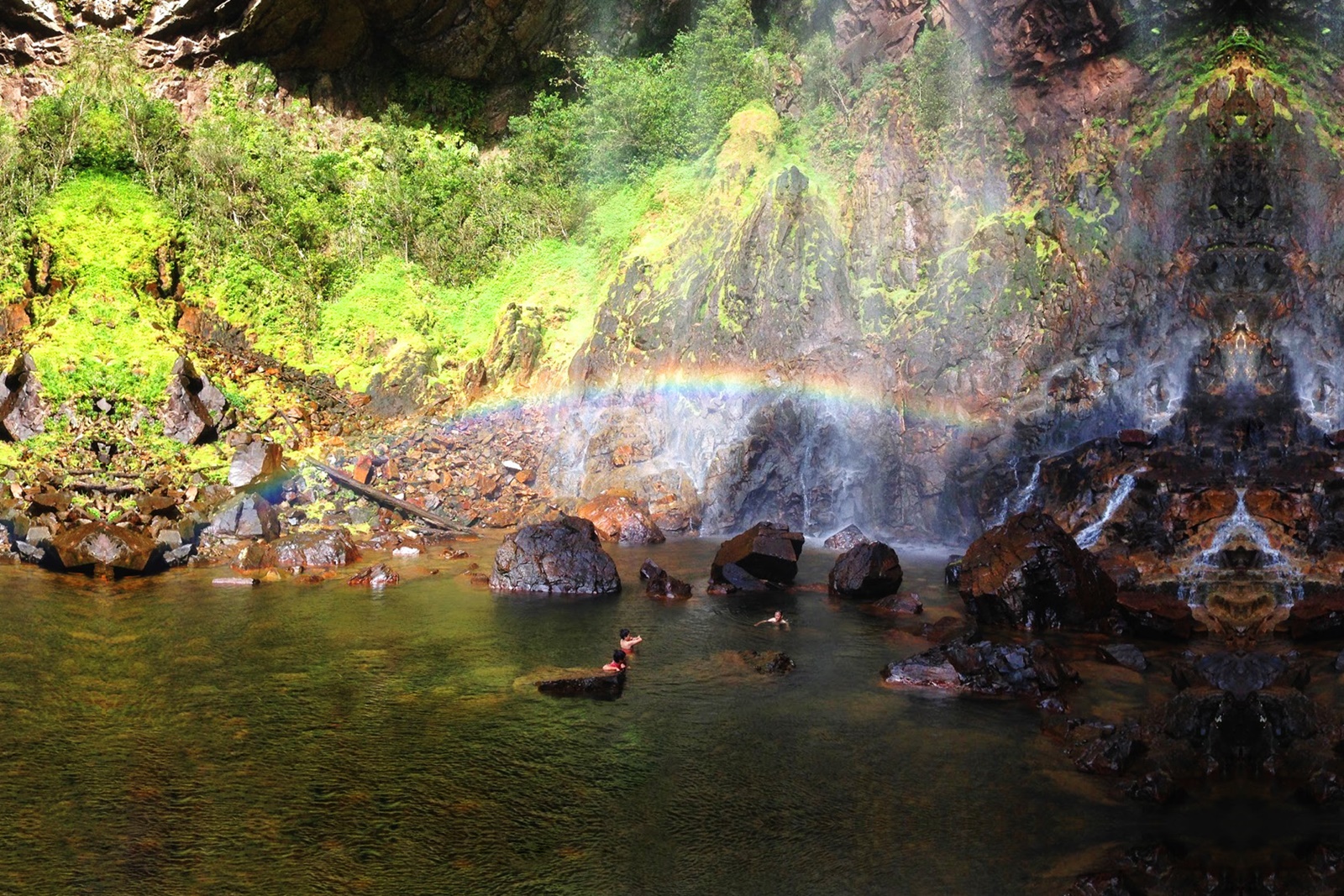 Rainbow Waterfall